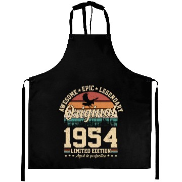 Discover 1954 Vintage Birthday Aprons