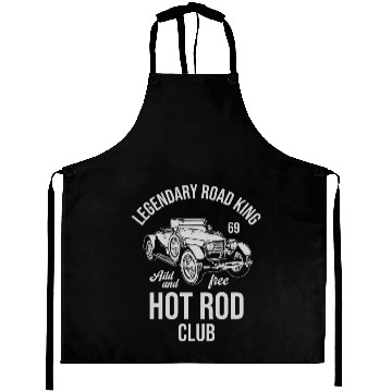 Discover hot rod club, classic car, vintage car Aprons
