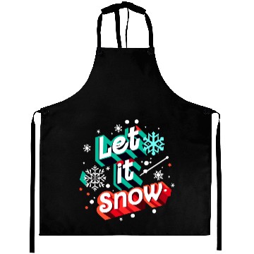 Discover Let it Snow. Aprons