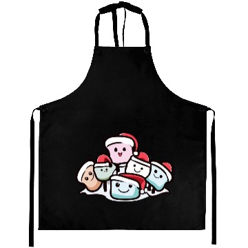 Discover Marshmallow Friends In Snow Aprons