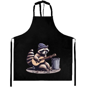 Discover The musical raccoon Aprons