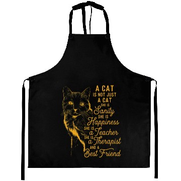 Discover A Cat Is Not Just A Cat Cat Lover Cute Kitten Aprons