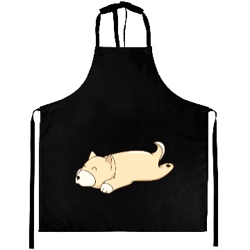 Discover Doggo Puppy Sploot Dog Lover Aprons