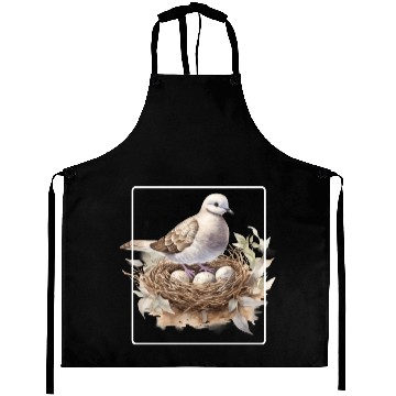 Discover Quail Bird With Eggs Aprons