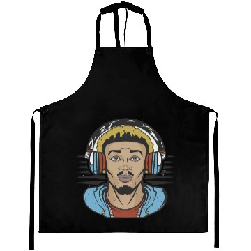 Discover Urban Vibes: Blurred Beats Aprons