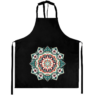 Discover Arabian Mandala Art Aprons