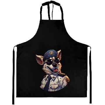 Discover Police hyena Aprons