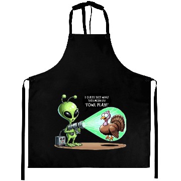 Discover Alien Encounter: The Turkey Twist Aprons