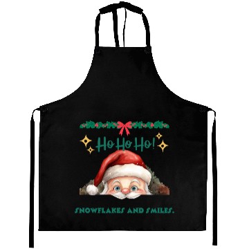 Discover Snowflakes and Smiles! Aprons