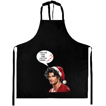Discover Christmas Nice Cute and Handsome Man Aprons