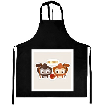 Discover Crochet Monkey Friends Aprons
