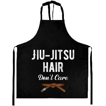 Discover Jiu Jitsu Hair Don't Care Judo Karate Boxing Aprons
