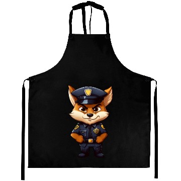 Discover Police fox Aprons