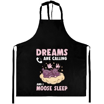 Discover Dreams Are Calling Youth Cute Moose Aprons