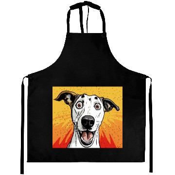 Discover Whippet Face Dog lovers Aprons