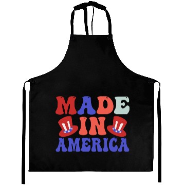 Discover made in america Aprons