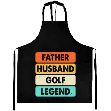 Discover Father husband golf legend Aprons