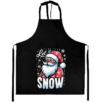 Discover Let It Snow Aprons