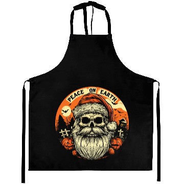 Discover Peace on Earth Aprons