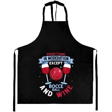 Discover Everything In Moderation Except Bocce Petangue Tea Aprons