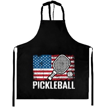 Discover US Flag Pickleball Aprons