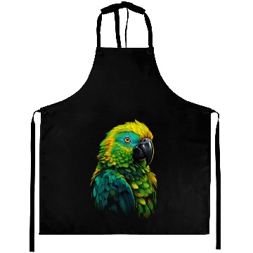 Discover Macaw Parrot for a Bird Lover Animal Lover Aprons