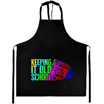 Discover Music Aprons, Keeping It Old School Stereo Retro