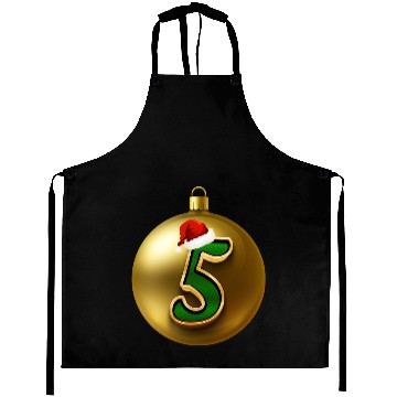 Discover 5th Christmas Anniversary - Five Years Old Aprons