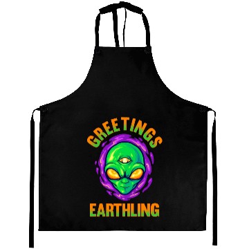 Discover Alien, Aliens, UFO, UAP, Space Unknown Flight Aprons