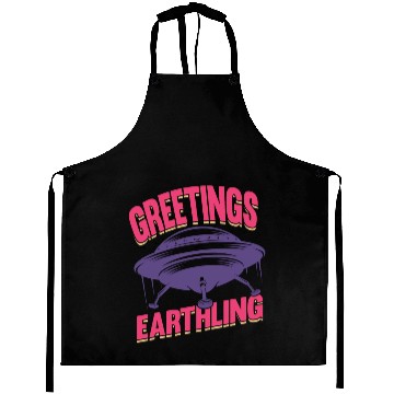Discover Alien, Aliens, UFO, UAP, Space Unknown Flight Aprons