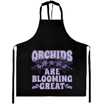 Discover Orchids Are Blooming Great Orchid Grower Botanical Aprons