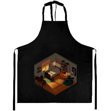 Discover Heartstopper isometric bedroom Aprons