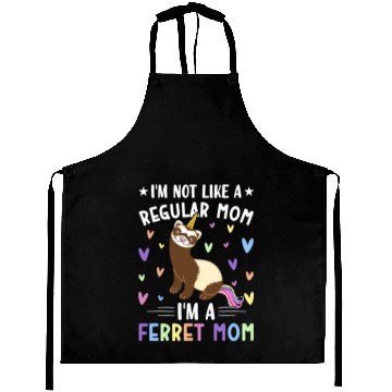 Discover Female Ferret Lover Aprons