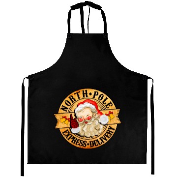 Discover North Pole Express Delivery Aprons