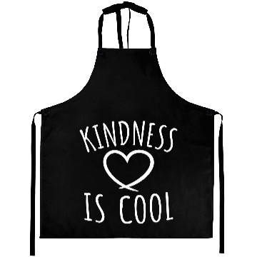 Discover Kindness Is Cool Be A Nice Human Love Motivation Aprons