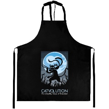 Discover Catvolution The Stealthy Steps of Evolution Aprons