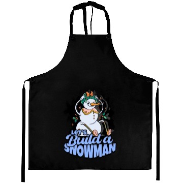 Discover Let's Build a Snowman - Snow Aprons