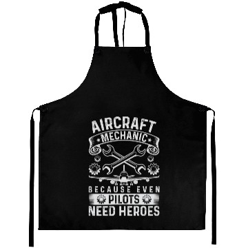 Discover Airplane Mechanic Funny Aviation Technician Aprons