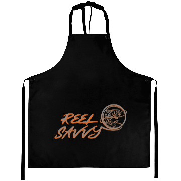 Discover REEL SAVVY ORANGE/GRY Aprons