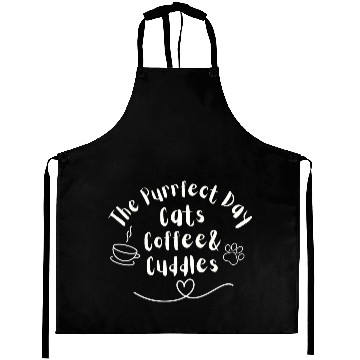 Discover Cats Coffee Cuddles Purrfect Day Aprons
