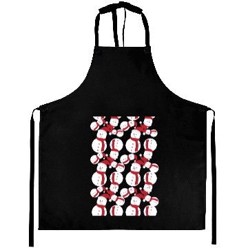 Discover Snowman Merry Christmas Aprons