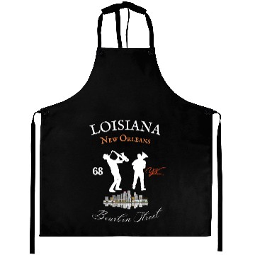 Discover Louisiana New Orleans Bourbon street Aprons