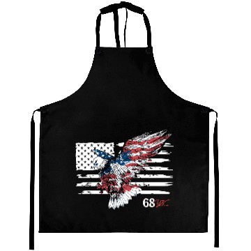 Discover American eagle flag Aprons