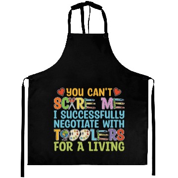 Discover Daycare Teacher Funny Aprons