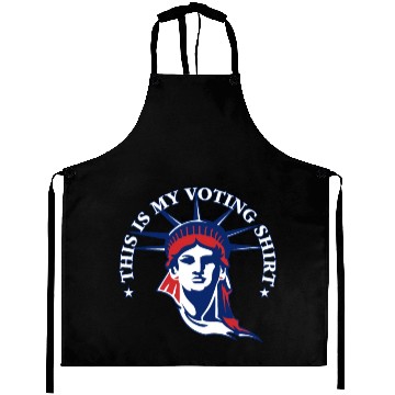 Discover This Is My Voting Aprons USA Election Your Vote