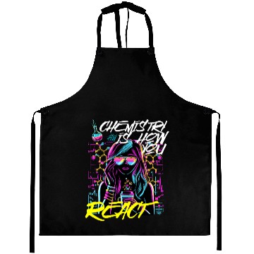 Discover Chemistry is how You React Aprons