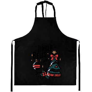 Discover Jingle Bells and Holiday Smells Aprons