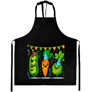 Discover Festive Vegetable Party Fun for a Vegetable eater Aprons