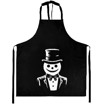 Discover Snowman Dapper Bowtie Aprons