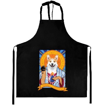 Discover Saint Pembroke Welsh Corgi Aprons